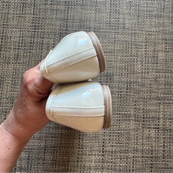 Dolce Vita Rollin Pearl Strap Mesh Patent Ballet Flats size 9 white - Picture 6 of 6